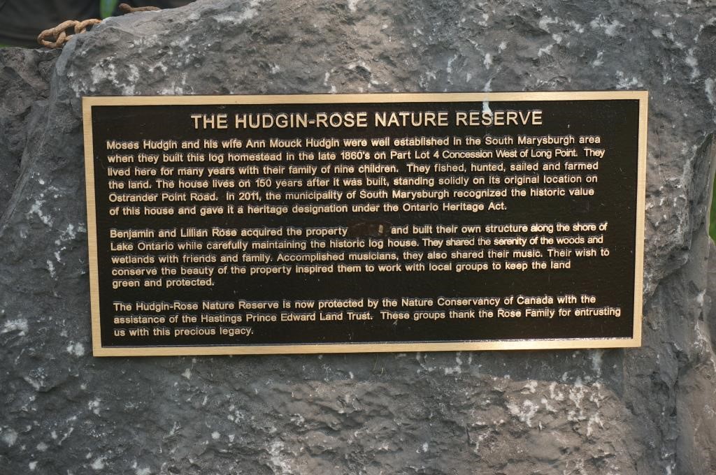 THE HUDGIN-ROSE NATURE RESERVE